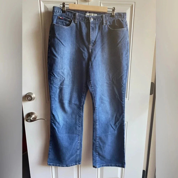 Vintage Tommy Hilfiger Denim Jeans 34” Waist 32” Inseam Straight Leg Denim - Picture 1 of 8